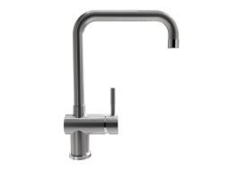Смеситель ULGRAN Steel 023-001, цвет "брашированная сталь" (US-023-001)