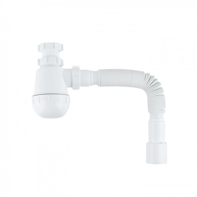 Сифон бутылочный IDDIS Optima Home 1.1/2x40мм, с гофротрубой 40/50мм (900A0G0010VD)