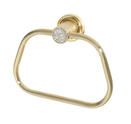 Держатель для полотенца Boheme Royale Cristal Gold 10925-G Держатель для полотенца Boheme Royale Cristal Gold 10925-G