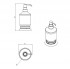 Дозатор для жидкого мыла настольный Cameya Swarovski Chrome H1412