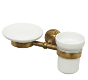 Мыльница и стакан настенные Migliore Mirella Мыльница и стакан настенные Migliore Mirella