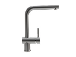 Смеситель ULGRAN Steel 022-001, цвет "брашированная сталь" (US-022-001)