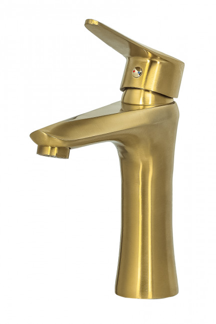 Смеситель для раковины ПСМ-ПРОФСАН STEEL тип См-УмОЦБА Золото (PSM-303-5) Смеситель для раковины ПСМ-ПРОФСАН STEEL тип См-УмОЦБА Золото (PSM-303-5)