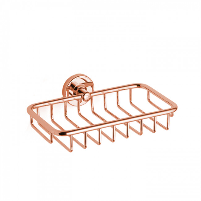 Bertocci Cinquecento Полка-сетка для душа 22х3х12см, подвесной, цвет: розовое золото Bertocci Cinquecento Полка-сетка для душа 22х3х12см, подвесной, цвет: розовое золото