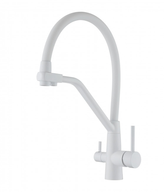 Смеситель Fmark для кухонной мойки под фильтр питьевой воды (FS0662-W)