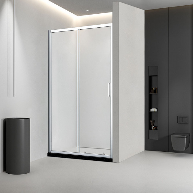 Дверь в нишу Veconi VN46-130-01-C5 1300x1850, хром, стекло прозрачное Дверь в нишу Veconi VN46-130-01-C5 1300x1850, хром, стекло прозрачное