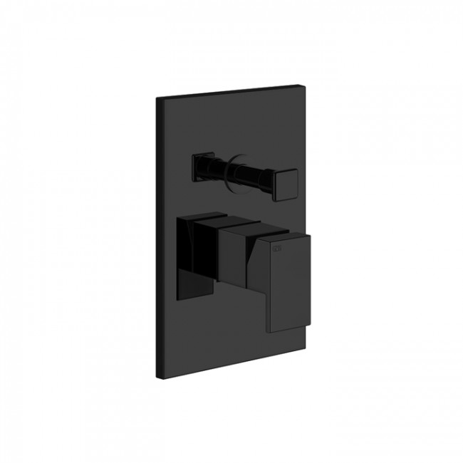 Gessi Rettangolo Смеситель, встраиваемый, термостатический с автоматическим переключателем ванна/душ, внешняя часть, цвет: Black XL Gessi Rettangolo Смеситель, встраиваемый, термостатический с автоматическим переключателем ванна/душ, внешняя часть, цвет: Black XL