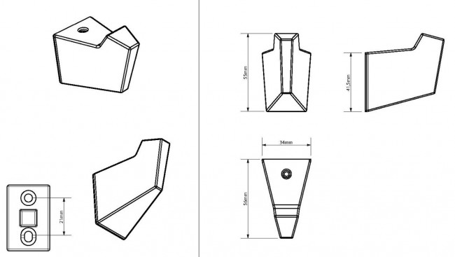 Крючок Sonia S-2 156122 Крючок Sonia S-2 156122