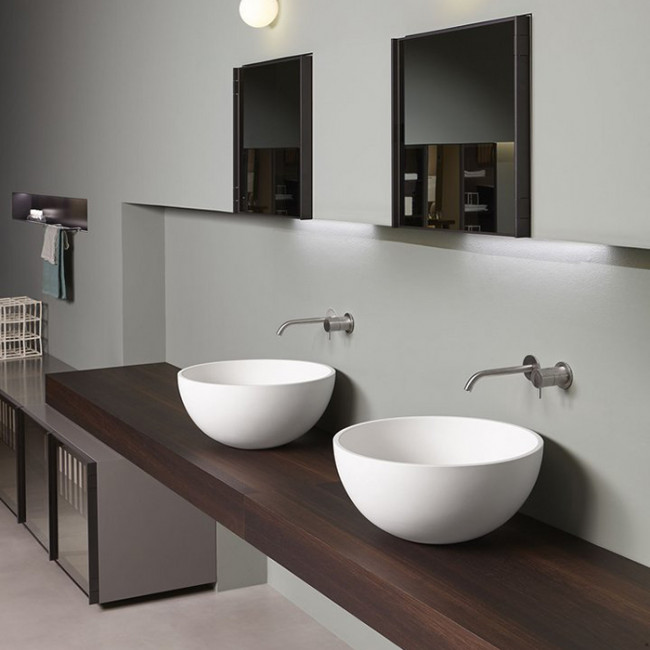 Antonio Lupi Urnamood Раковина 40х60 см, без отв., накладная, цвет: белый Antonio Lupi Urnamood Раковина 40х60 см, без отв., накладная, цвет: белый