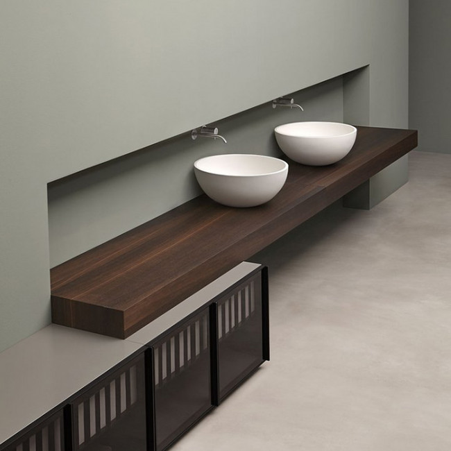 Antonio Lupi Urnamood Раковина 40х60 см, без отв., накладная, цвет: белый Antonio Lupi Urnamood Раковина 40х60 см, без отв., накладная, цвет: белый