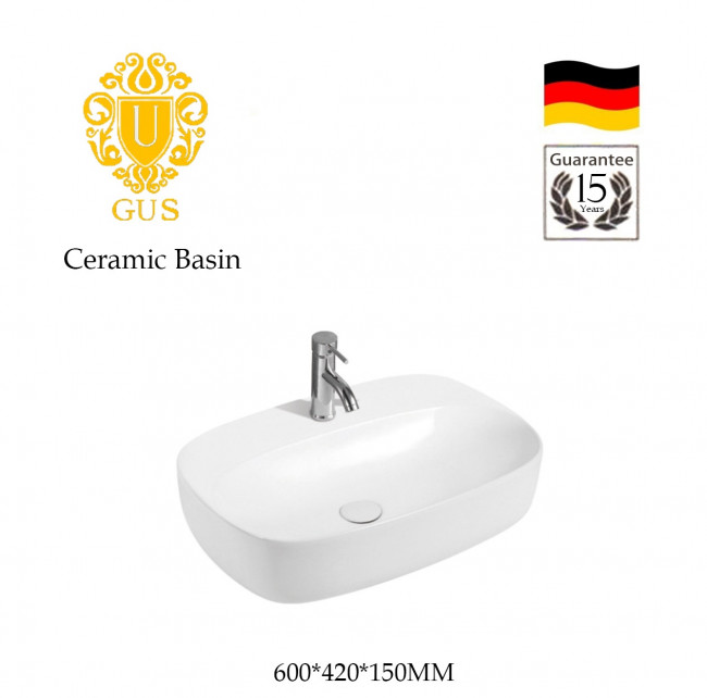 Раковина накладная Gus 200201