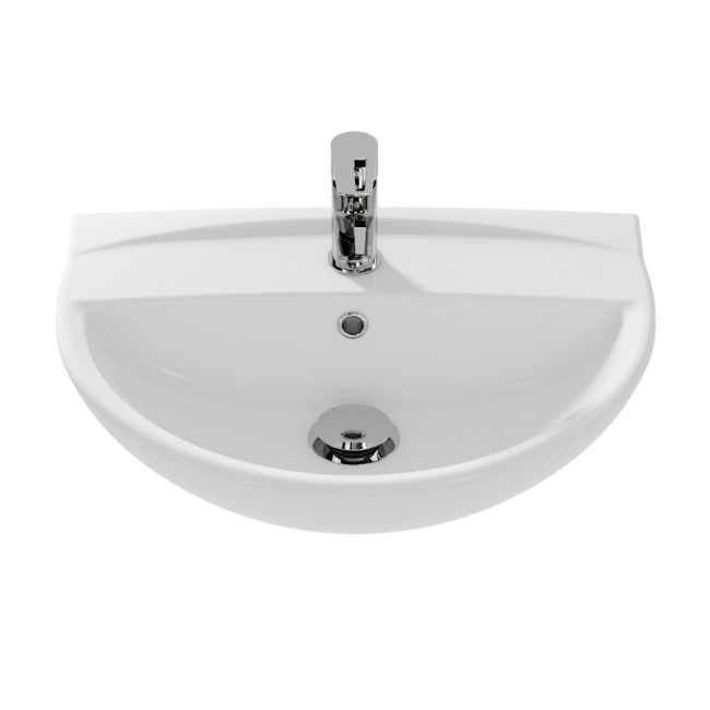 Раковина подвесная MITO RED 55 1 отв. (S-UM-MIR55/1-w) Раковина подвесная MITO RED 55 1 отв. (S-UM-MIR55/1-w)