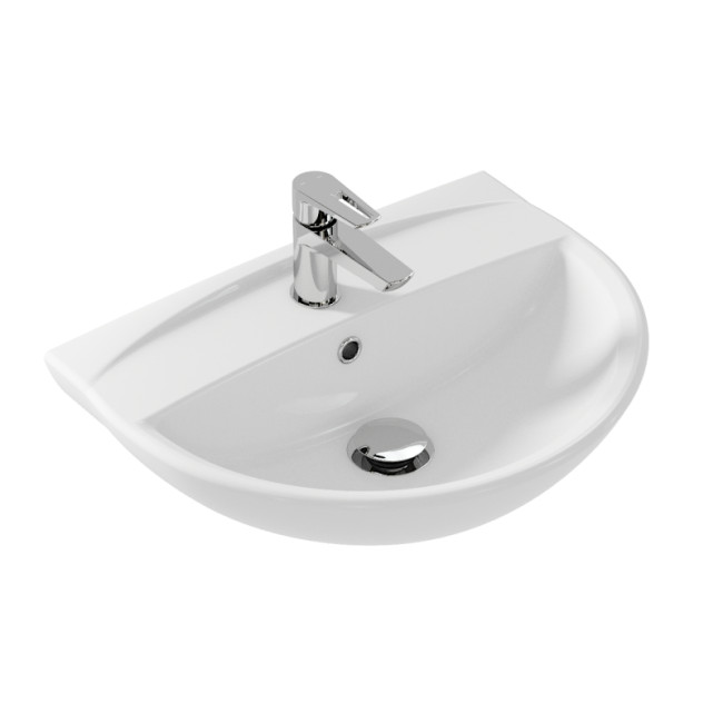 Раковина подвесная MITO RED 55 1 отв. (S-UM-MIR55/1-w) Раковина подвесная MITO RED 55 1 отв. (S-UM-MIR55/1-w)