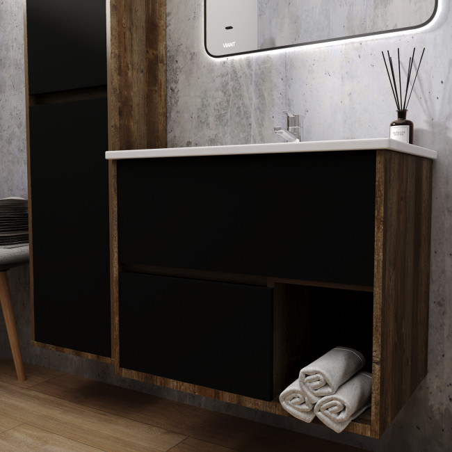 Тумба VIANT "Люксембург" Элина 75 2 ящика подвесная черный446х706х560 (VLUX75ELCH-T2YP) Тумба VIANT "Люксембург" Элина 75 2 ящика подвесная черный446х706х560 (VLUX75ELCH-T2YP)