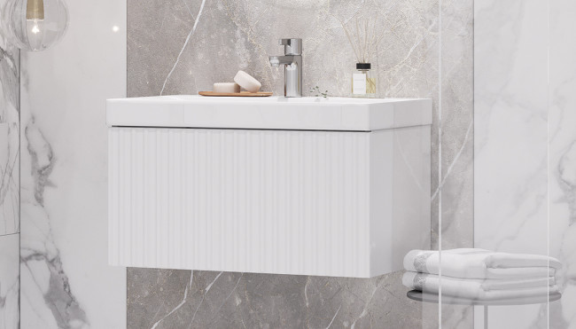 Тумба подвесная Velvex Compo 70.1Y, белый (tp.COM.9696.70.1Y белый глянец) Тумба подвесная Velvex Compo 70.1Y, белый (tp.COM.9696.70.1Y белый глянец)