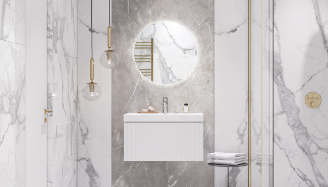 Тумба подвесная Velvex Compo 70.1Y, белый (tp.COM.9696.70.1Y белый глянец) Тумба подвесная Velvex Compo 70.1Y, белый (tp.COM.9696.70.1Y белый глянец)