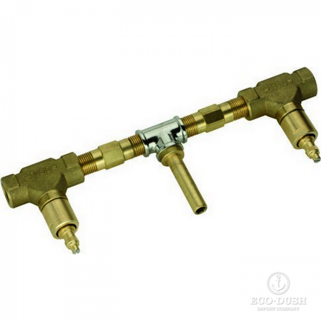 CISAL Внутренняя часть смесителя на 3 отверстия из стены для раковины, ZA00351004