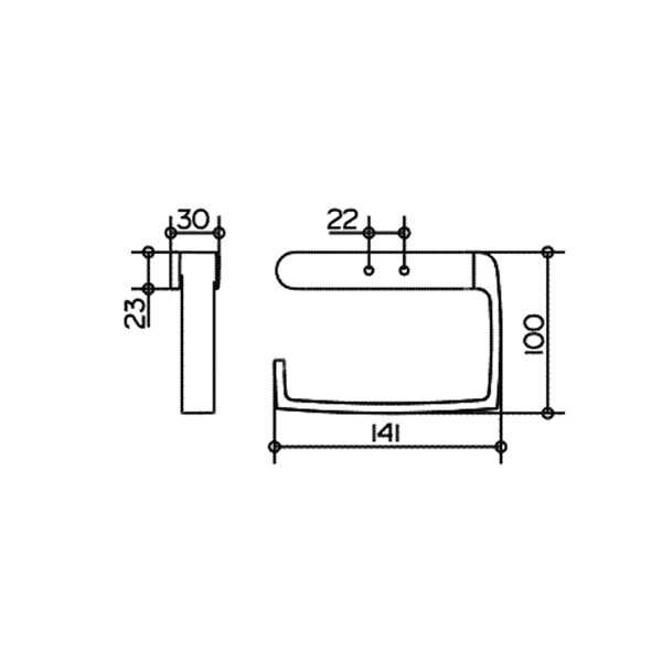 Бумагодержатель Keuco Elegance 11662 010000 Бумагодержатель Keuco Elegance 11662 010000