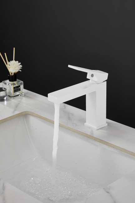 Смеситель для раковины HAIBA цвет: белый (HB10732-8)