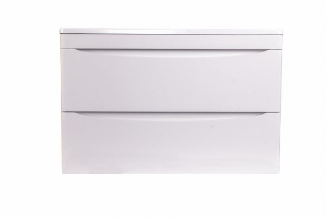 Style Line Тумба с раковиной подвесная "Бергамо мини 90" (2 ящ.) Люкс антискрейтч серый, PLUS Style Line Тумба с раковиной подвесная "Бергамо мини 90" (2 ящ.) Люкс антискрейтч серый, PLUS