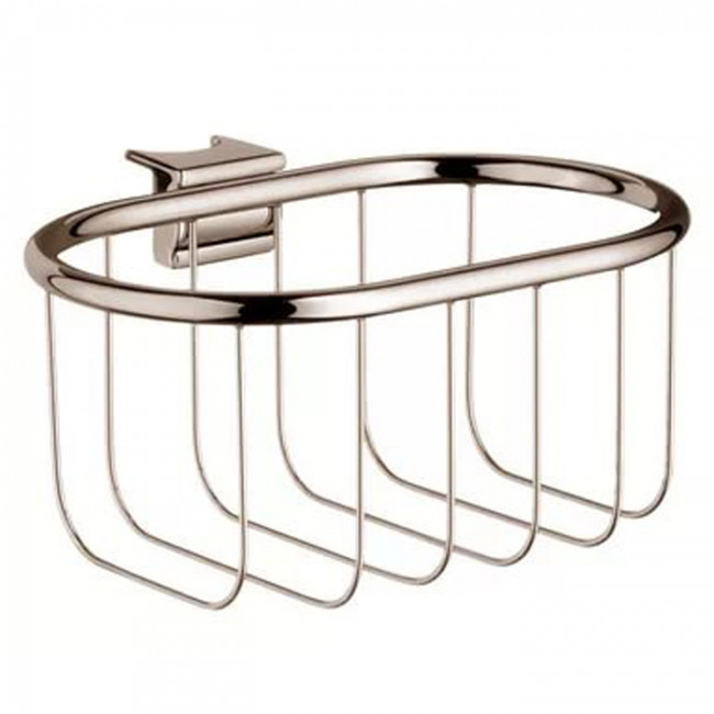 Axor Montreux Мыльница-короб, подвесная, цвет: шлиф.никель 42066820