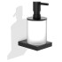 Decor Walther Contract Дозатор для жидкого мыла, подвесной, цвет: черный матовый