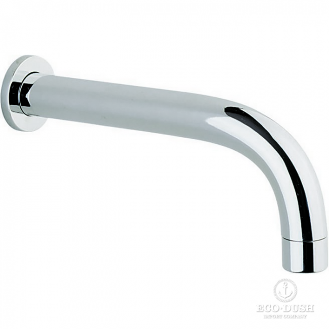 CISAL Излив настенный 250 мм для ванны, цвет: хром