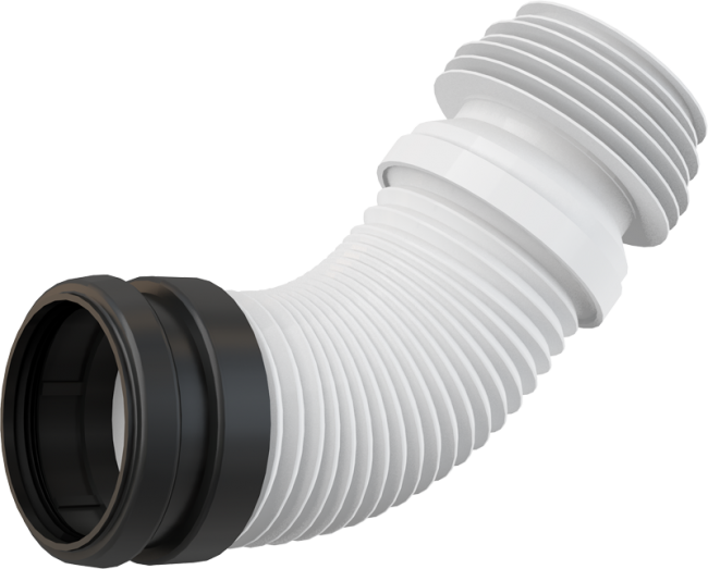 Alcaplast M9006 Гибкая подводка для выпуска унитаза DN90/110 (подходит ко всем скрытым системам инсталляции)