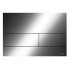 TECEsquare II. Панель смыва, металл, PVD полированный черный хром 9240837