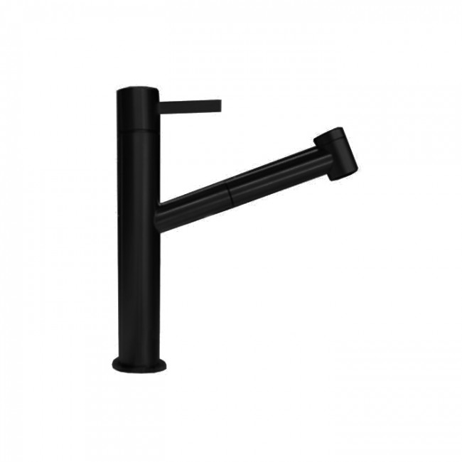 Fantini AF/21 Смеситель для раковины, 1 отв., излив: 21.3 см, цвет: Matt Gun Metal PVD