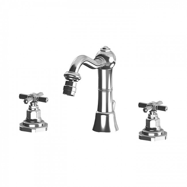 Gattoni TRD Смеситель для биде, 3 отв., ручки Paris, цвет: хром TR145/18C0