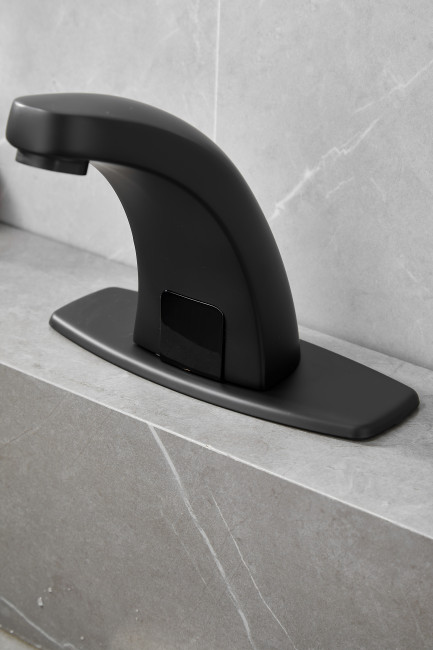 Смеситель для раковины HAIBA сенсорный черный (HB523-7)