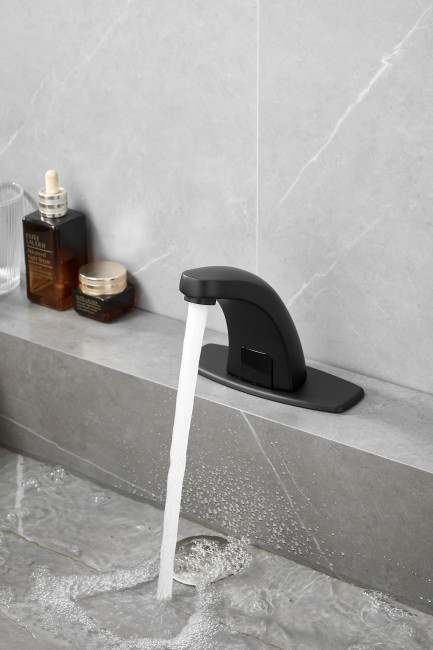 Смеситель для раковины HAIBA сенсорный черный (HB523-7)