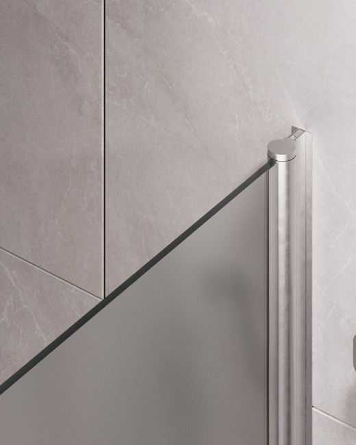 Шторка для ванны поворотная Timo TCM-70/02F-6 на монопетле 1400*700, стекло матовое 6 мм (T30)