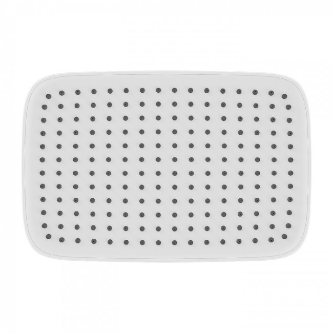 Душевая насадка верхняя прямоугольная, белая матовая, Esper, IDDIS (ESP25WSi64)