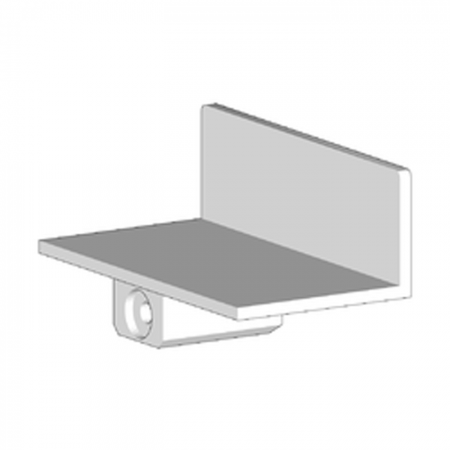 Agape Dot line Полочка для душа, подвесной, цвет: белый