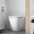 Duravit D-Neo Унитаз напольный 37х58х40 см, безободковый, слив в стену, цвет: белый