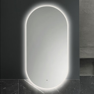 Burgbad Lavo 2.0 Зеркало 50х100х4.2см, LED подсветка по периметру, 4250К, с выключателем