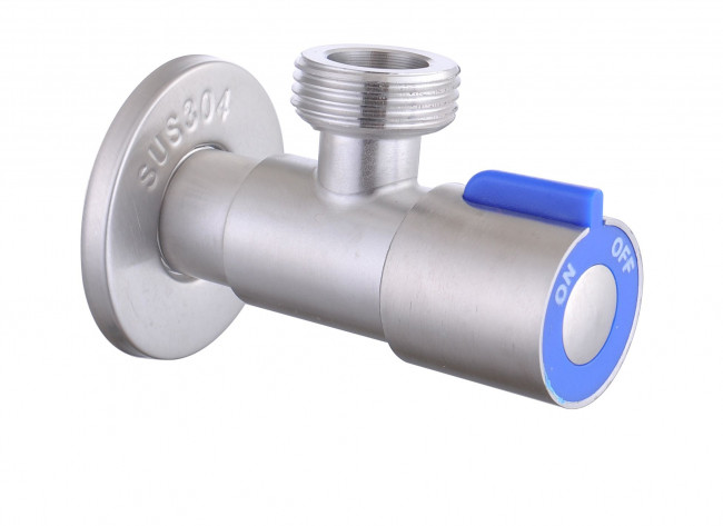 Угловой вентиль синий 3/4 Fmark (FS(006)10) Угловой вентиль синий 3/4 Fmark (FS(006)10)