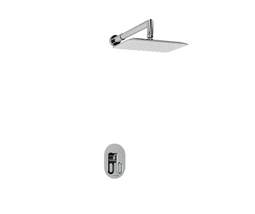 WasserKRAFT A12831 Встраиваемый комплект для душа с верхней душевой насадкой WasserKRAFT A12831 Встраиваемый комплект для душа с верхней душевой насадкой