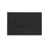 SANIT панель управления 603, малое ревизионное отверстие, однотросиковое управление, цвет: черный матовый