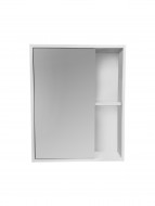 Зеркальный шкаф Runo Эко 52 СЕРЫЙ (00-00004675)