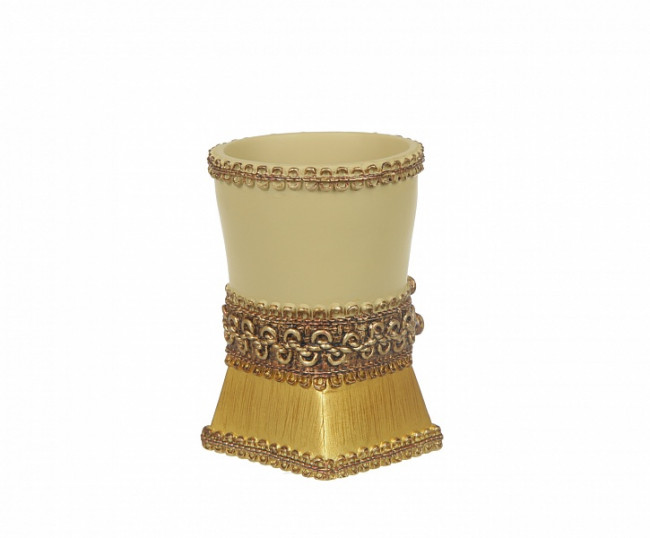 Стакан для зубной пасты Avanti Braided Medallion 11166A