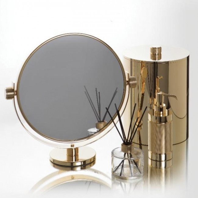 Bertocci Officina 01 Дозатор для жидкого мыла, настольный, цвет: золото Bertocci Officina 01 Дозатор для жидкого мыла, настольный, цвет: золото