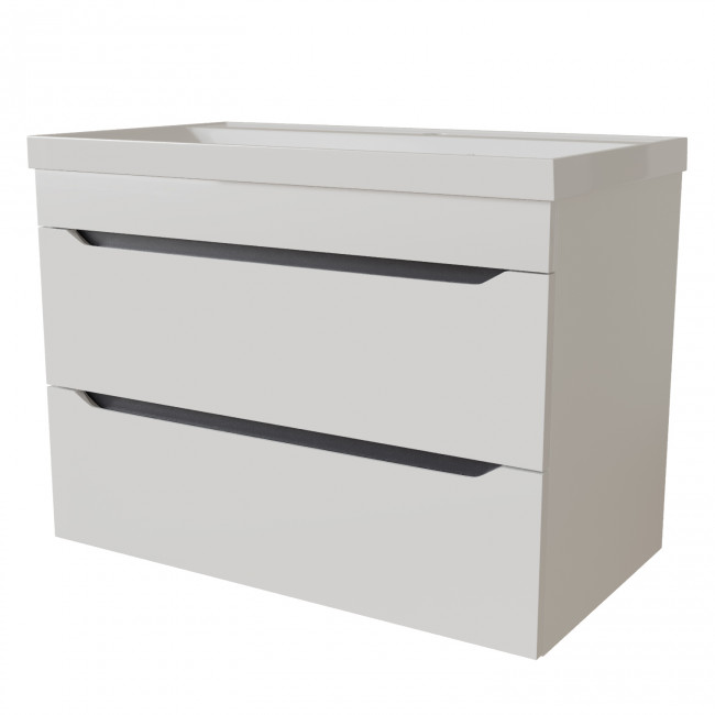 Тумба для ванной MIXLINE "Лайн-80" подвесная  под ум.Fest-80 (Sanita Lux) (553013)