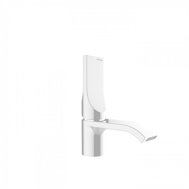 Bossini E89600.045 Apice Смеситель для раковины на 1 отверстие, однорычажный, с донным клапаном, цвет: белый матовый