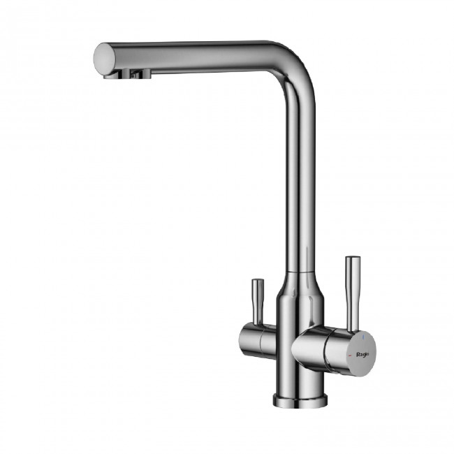 Смеситель Raglo для кухни с подключением к фильтру излив поворотный, сатин (R81.61.05) Смеситель Raglo для кухни с подключением к фильтру излив поворотный, сатин (R81.61.05)