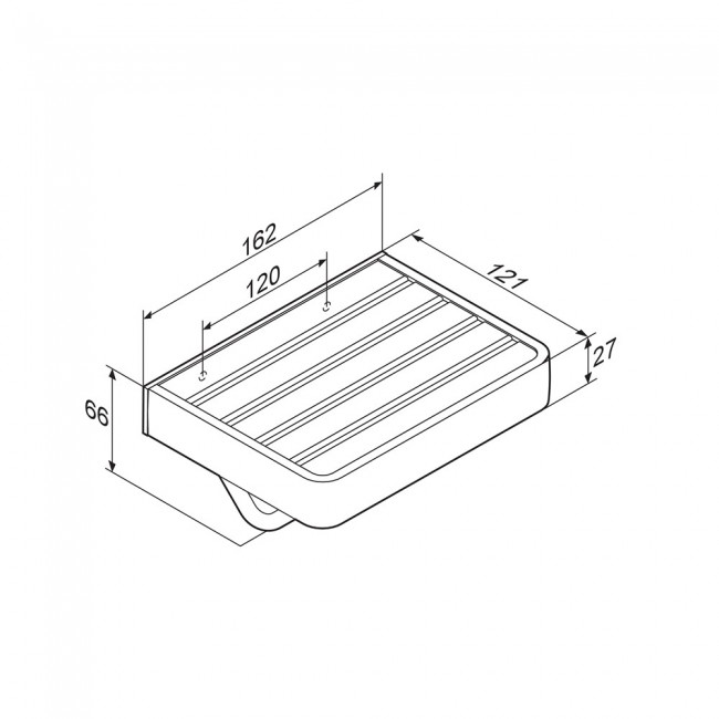 Damixa DA77341500 Jupiter Держатель для туалетной бумаги