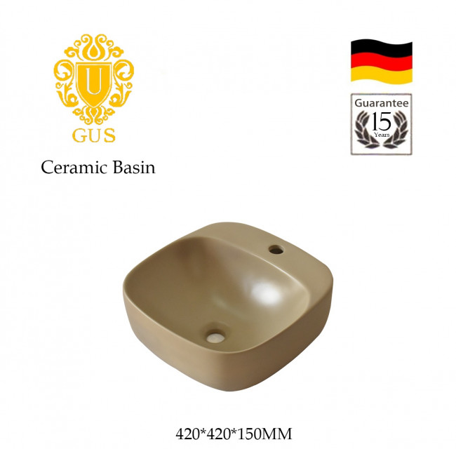 Раковина накладная Gus 200202C