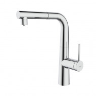 Смеситель для кухни IDDIS Pure с фильтром и выдвижным изливом, хром (PURSBPFi05N)